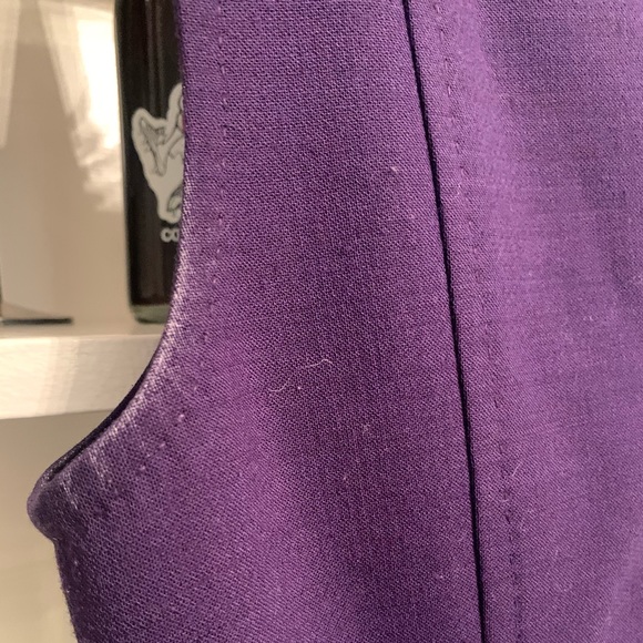 Tory Burch zip up dress with gold buttons size 2 - Picture 4 of 4